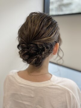 アネラヘアー(Anela hair) 大人可愛い お呼ばれヘアアレンジ 着物ヘアセット