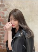 20代30代大人かわいいセミロングヘア★シフォンブランジュ