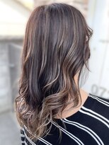 トレフル 東岸和田店(Trefle)&nbsp;30代40代ハイライトバレイヤージュ透明感ココアべージュ