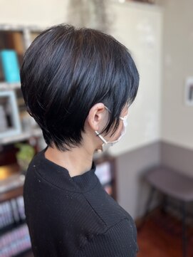 ヘアーメイク アチャ(hair make accha) 耳掛けショート　大人ショート　ショートボブ　観音寺ヘアサロン