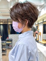 アヴァロン(AVALON) 絶壁解消/ひし形/前下がり/大人ショートボブ/30代/40代★猪狩★