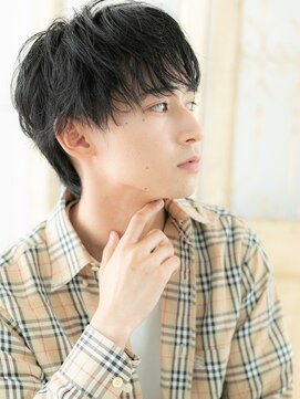 モッズ ヘア 福岡姪浜店(mod's hair) mod's姪浜/ツイスパ/ツイストスパイラル黒髪マッシュヘアーa