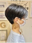 【morio池袋】襟足すっきりメンズライクなハンサムショート○