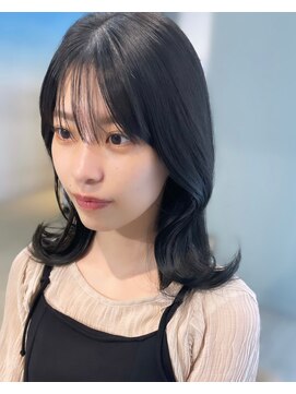 ルシエル(Le ciel) layer cut×blue Black