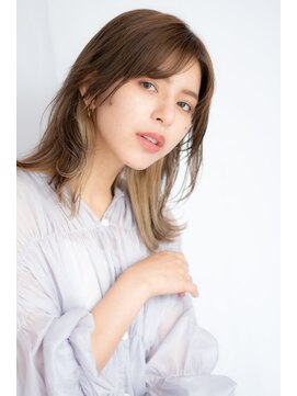 ルフレ(Lufure) 外ハネインナーカラー