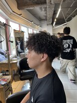 アイズ 海老名(AIZU)&nbsp;ツイストスパイラルパーマ　ツイストパーマ　メンズパーマ