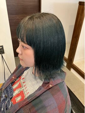 アイノベル(‘Inovel’) グリーン×外ハネ