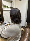 ミックス巻きボブパーマ