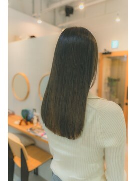 ベンジー 学芸大学店(benji) 里路指名限定/ダメージ最小素髪縮毛矯正/学芸大学/学大/自由が丘