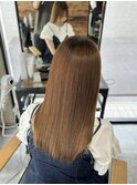 艶髪縮毛矯正　艶髪ストレート　uptogloss 奈良髪質改善
