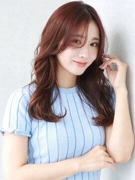 ミルティ(Myrtille) Myrtille☆韓国風内巻きレイヤー×ピンクベージュ