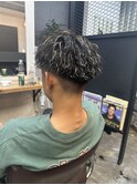 金メッシュ×ツイストスパイラル