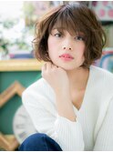 大人かわいい乾かすだけくせ毛風ボブパーマc6北浦和20代30代!