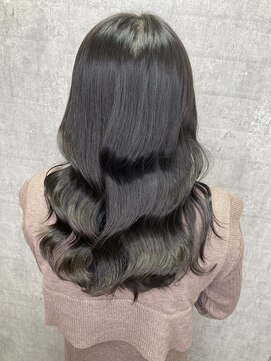 ラックスビーギャラリー なんば駅前店(LUXBE GALLERY) 黒髪/グレージュ/ミルクティーベージュ/髪質改善【難波】