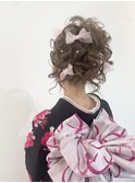 ヘアセット、着付け