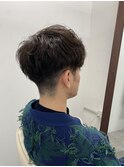 癖毛を活かしたスペインカール風
