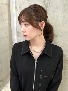 アロ 大阪梅田(alo) 【藤田真由】結んで可愛い顔周り