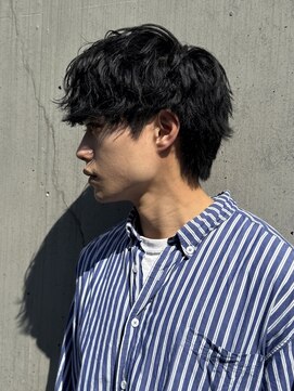 クロト(Clotho) 波巻き/スパイラルパーマツイストスパイラルメンズカットウルフ