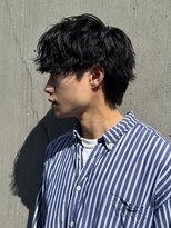 クロト(Clotho) 波巻き/スパイラルパーマツイストスパイラルメンズカットウルフ