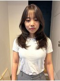 ザクザクレイヤースタイル / グレージュカラー