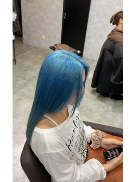 シールドヘアー 沖縄 新都心(C'LD Hair) ブルーカラー/那覇美容室/おもろまち美容室