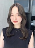 くびれヘアミディアム顔周りレイヤー_ba533402