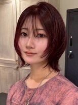 イリ 大阪(ili)&nbsp;ミニウルフ/チェリーブラウン/デジタルパーマ
