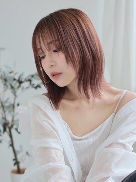 ココ なかもず店(COCO) レイヤーカット/ボブ/髪質改善/小顔/ココアベージュ