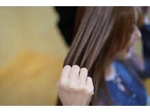 ～アフターカウンセリング～ お客様それぞれの【髪質に合った正しいお手入れ方法】をご説明いたします。