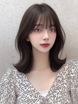 ユーフォリア 渋谷グランデ(Euphoria SHIBUYA GRANDE)&nbsp;レイヤーカット　外ハネ　顔まわりカット　前髪カット