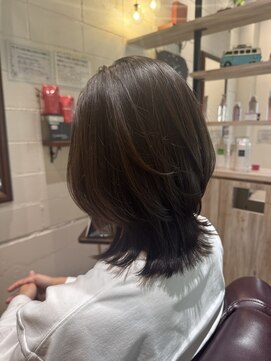 チアー ヘアリラクゼーション(cheer HAIRRELAXATION) カーキカラー