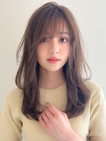 アグノス 青山(Agnos) 小顔レイヤーカットクラゲヘアーココアベージュオリーブグレー