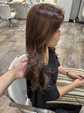 インナーカラー/カラー/髪質改善/縮毛矯正/ブリーチ/ハイライト