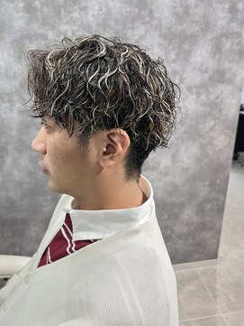 ハイライト×パーマ