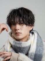 オーシャントーキョーオーバー 渋谷(OCEAN TOKYO OVER)&nbsp;シースルーラウンドマッシュニュアンスシャドウパーマ