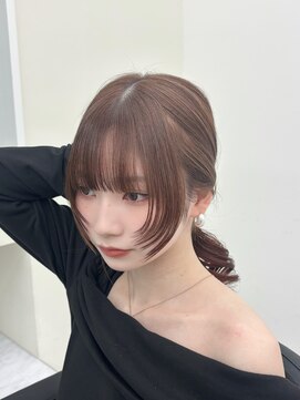 ジーナ 博多(Zina) フェイスレイヤーカット＋超音波トリートメント/TAKATO