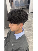 オム ブランシェ(HOMME BLANCHE’)&nbsp;【Seira】フェザーパーマ×ケアクリームパーマ