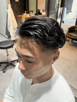 スウェル 柏店(Swell) 刈り上げセンターパート/波巻きツイストスパイラル/柏