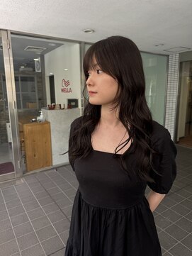 エマノン(EMANON) 福岡天神 ブリーチなしカラー 透明感カラー グレージュカラー