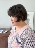 20代30代◎イメチェンパーマで小顔ボブ