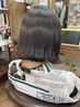 森限定☆ 極上髪質改善platinamケアカラー＋似合わせカット　￥15400→￥13900