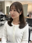 縮毛矯正/くびれヘア/顔周りカット/髪質改善