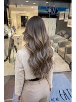 アース 四日市店(HAIR&MAKE EARTH) 韓国風グレージュ×ルーズウェーブ