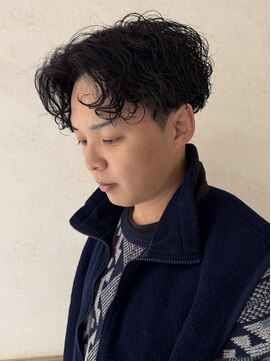 ハイプ メン 藤沢(HYPE MAN) シャドウパーマスパイラルパーマ無造作パーマメンズパーマ