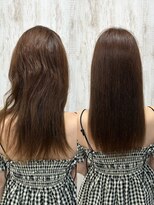 ワイト(&y～waito～)&nbsp;【広がりを抑えて綺麗に伸ばす艶ブラウン】