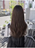 ◎トーンアップ！ブリーチなしの明るめブラウン