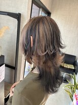 トリコ(ToricO)&nbsp;レイヤーカット　グラデーションカラー　ポイントカラー