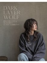 ヘア セラヴィ 城南(hair C'est La Vie)&nbsp;ダークレイヤーウルフ