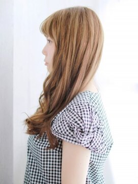 ヘアメイク ナル(hair make nalu) 動きのあるミックスカールスタイル