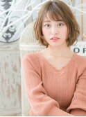 *mod's上尾*外国人風♪大人かわいい♪アシンメトリーボブa
